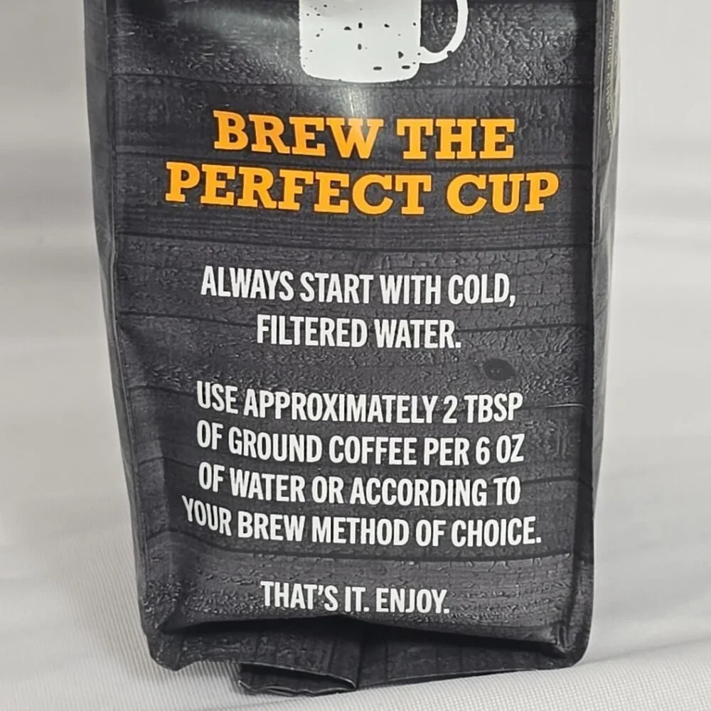 3-PACK Yellowstone Ranch House Dark Roast Ground Coffee 12 oz Each Bag